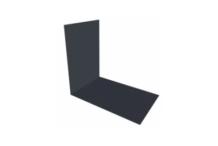 Планка снегозадержания усиливающая Grand Line 0,5 Satin Matt цвет RAL 7024 Планка снегозадержания усиливающая Grand Line 0,5 Satin Matt цвет RAL 7024