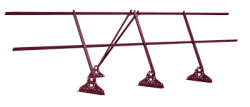 Кровельное ограждение Grand Line Для фальцевой кровли h-0,9x3 м