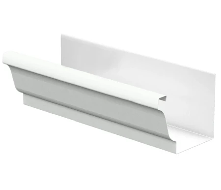 Желоб водосточный 120x86x3000 мм Металл Профиль Бюджет Полиэстер 0,5   фото