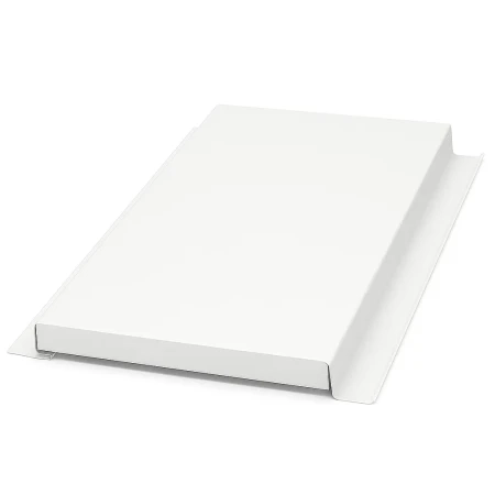 Линеарная панель Металл профиль Primepanel-Т-Г 24х281 мм с рустом полиэстер Ral 9010