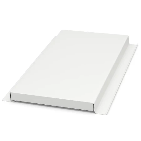 Линеарная панель Металл профиль Primepanel-Т-Г 24х178 мм с рустом полиэстер Ral 9003