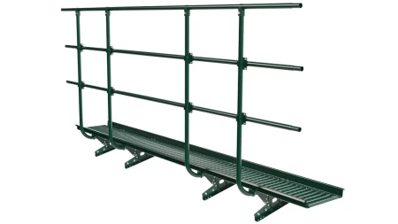 С ограждением для фальцевой кровли 3 м, Ral 6005