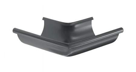 Угол желоба наружный d-150 мм 90 гр Aquasystem Premium Pural 0,6 RAL 7024