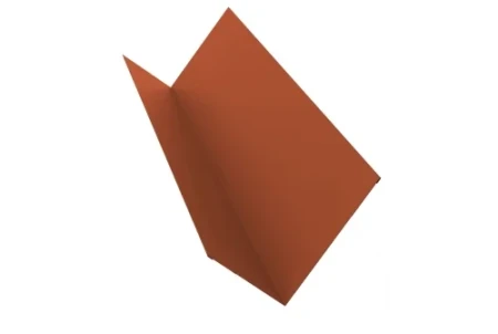 Планка примыкания для кровли Grand Line 150x250 0,5 Satin Matt цвет RAL 8004