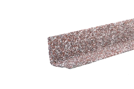 Уголок металлический внутренний Hauberk (гранулят) мраморный