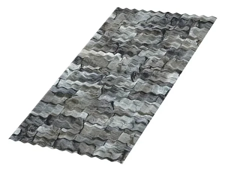 МП-18 (гофра) Ecosteel 0,5 Белый камень