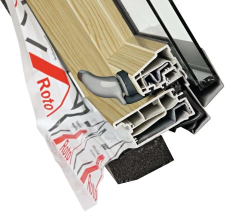 Мансардное окно Roto Designo R45 K200   фото Мансардное окно Roto Designo R45 K200   фото