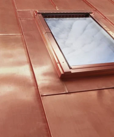 Мансардное окно Fakro Profi FTP-V/Cu U3 медное   фото