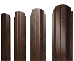 Штакетник Grand Line П-образный Print Premium 0,45 фигурный