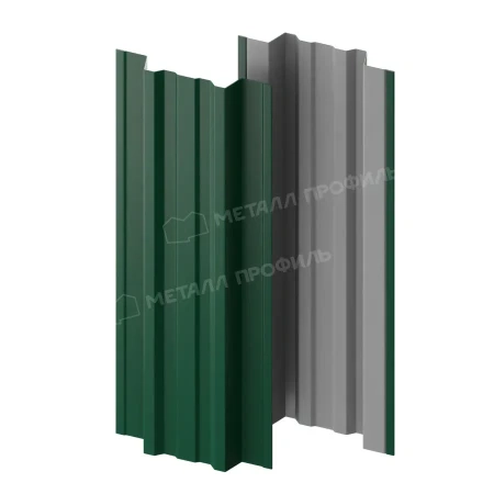 Прямоугольный Trapeze Полиэстер 0,4 RAL 6005 прямой