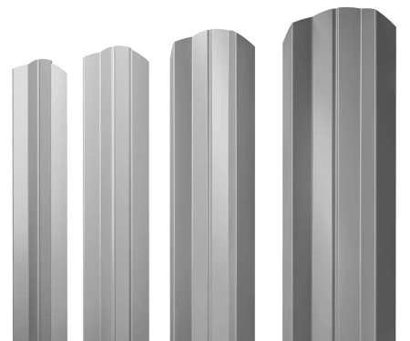 М-образный Полиэстер 0,45 RAL 9006 фигурный