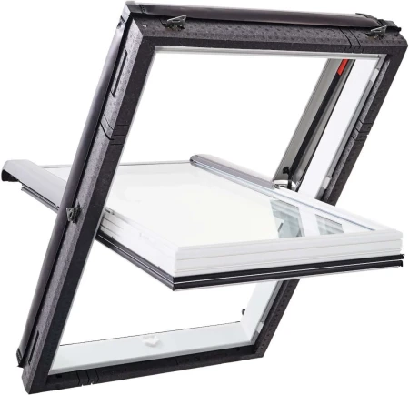 Мансардное окно Roto Designo R49 K200   фото Мансардное окно Roto Designo R49 K200   фото