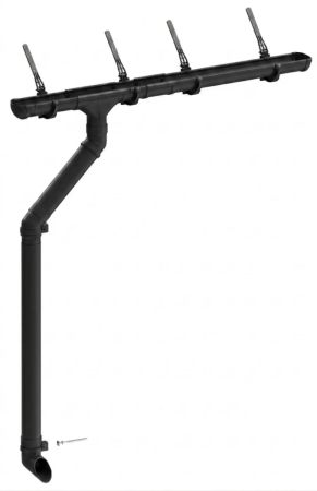 Комплект пластикового водостока d-141x100 мм Döcke lux карбон RR 33   фото