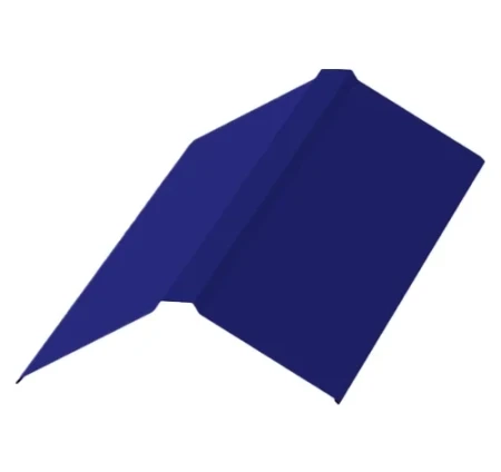 Планка конька плоского Металл Профиль 120x120x2000 0,5 Norman цвет RAL 5002