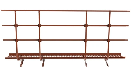 с ограждением для фальцевой кровли 3 м 