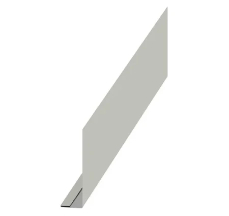 Планка карнизного свеса Металл Профиль 250x50x3000  0,5 Norman цвет RAL 9002