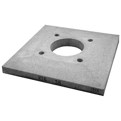 Консольные плиты Schiedel Uni Консольная плита  для одноходового дымохода без вентканала