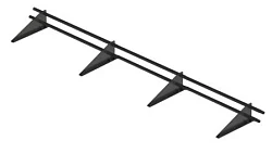 Снегозадержатель Металл Профиль Трубчатый 3 м RoofRetail