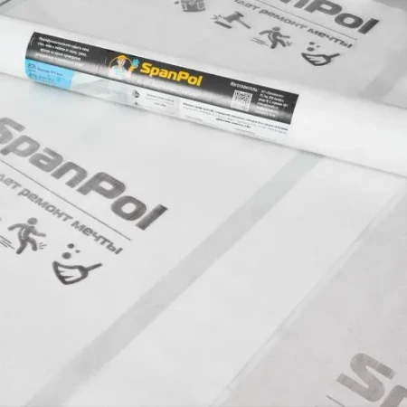 Укрывной материал для пола SpanPol Защитный укрывной материал  10 м   фото