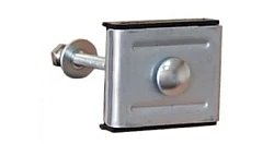 Крепление скоба (болт М6x85 + гайка антивандальная М6) оцинкованное Крепление скоба (болт М6x85 + гайка антивандальная М6) оцинкованное