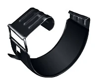 Соединитель желоба d-150 мм Grand Line PE Полиэстер двухсторонний 1,00 RAL 7024