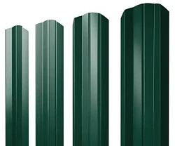 Штакетник Grand Line М-образный Полиэстер 0,4 фигурный Штакетник Grand Line М-образный Полиэстер 0,4 фигурный