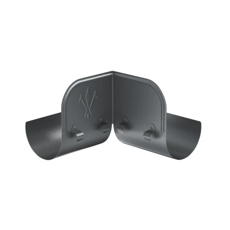 Ограничитель перелива желоба d-150 мм угловой Aquasystem Premium Pural Matt 0,6 RAL 7024