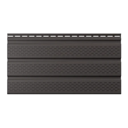 Виниловый софит Технониколь с полной перфорацией пекан