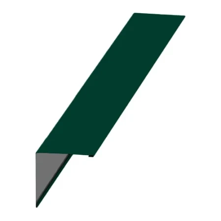 Планка угла наружного Металл Профиль 115x115x2000 Viking 0,45 цвет RAL 6005 Планка угла наружного Металл Профиль 115x115x2000 Viking 0,45 цвет RAL 6005