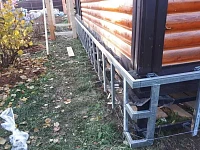 Готовый объект: фасад с сайдингом Foundry и системой безопасности