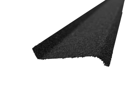 Планка цокольная Hauberk (гранулят) черный