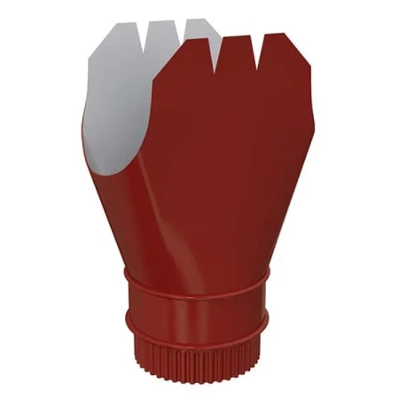 Воронка желоба выпускная d-185x150 мм Металл Профиль Проект Полиэстер 0,5 RAL 3011