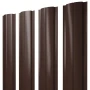 Штакетник Grand Line Полукруглый Slim PurLite Matt 0,5 прямой   фото Штакетник Grand Line Полукруглый Slim PurLite Matt 0,5 прямой   фото