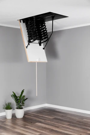 Чердачная люк-лестница Oman Ножничная Nozycowe Metal Termo   фото