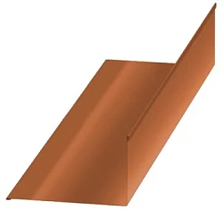 Планка примыкания верхняя Металл Профиль 250x147x2000 Agneta 0,5 Планка примыкания верхняя Металл Профиль 250x147x2000 Agneta 0,5