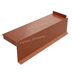 Планка сегментная торцевая правая Металл Профиль 350 мм 0,5 Norman 0,5