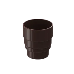 Переходник трубы (муфта) водостока ПВХ Döcke Lux Переходник трубы (муфта) водостока ПВХ Döcke Lux