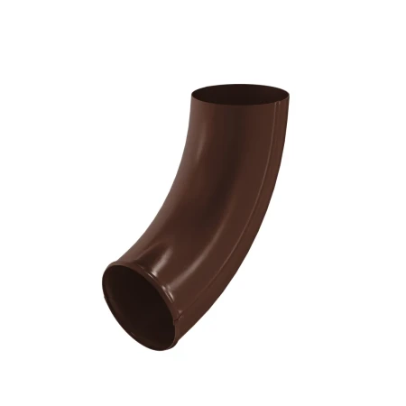 Колено стока (отвод трубы) d-100 мм Aquasystem Premium PU 0,6 RAL 8017