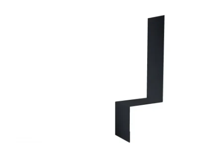 Планка примыкание боковое фальц Grand Line 0,5 Satin Matt цвет RAL 7024