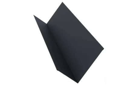 Планка примыкания Grand Line 90x140 0,5 Rooftop Matte (Стальной бархат) цвет RAL 7024 Планка примыкания Grand Line 90x140 0,5 Rooftop Matte (Стальной бархат) цвет RAL 7024