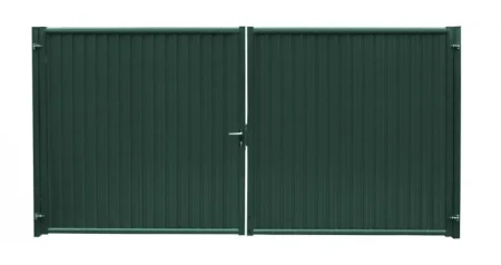 Ворота Grand Line Эстет 2,0х3,6 м RAL 6005