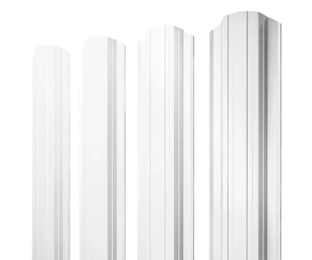 Прямоугольный Полиэстер 0,45 RAL 9003 фигурный