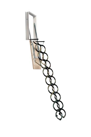 Чердачная люк-лестница Oman Ножничная вертикальная Nozycowe Verticale   фото