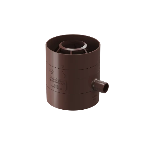 Водосборник универсальный d-120 мм Döcke шоколад (RAL 8019)