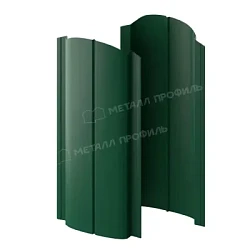 Штакетник Металл Профиль Круглый Ellipse Полиэстер двухсторонний 0,45 фигурный