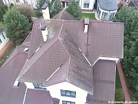 Старая кровля из черепицы до начала работ