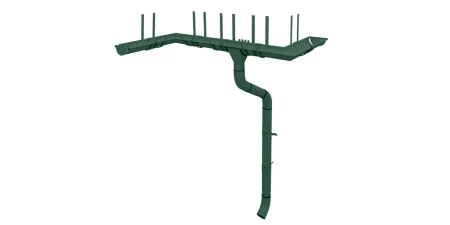 Труба круглая d-90 мм 3 м Grand Line Полиуретан 0,5 RAL 6005