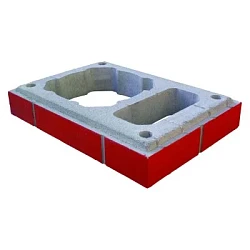 Готовые решения отделки над кровлей Schiedel Uni Комплект FINAL  одноходовой с вентканалом 0.33 пм