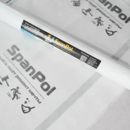 Укрывной материал для пола SpanPol Защитный укрывной материал  25 м   фото