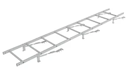 Кровельная лестница Borge для натуральной кровли 2,7 м